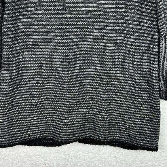 Elisabetta Collection Zip Cardigan Sweater Gray Wool Alpaca Blend Italy S/M - Picture 14 of 15